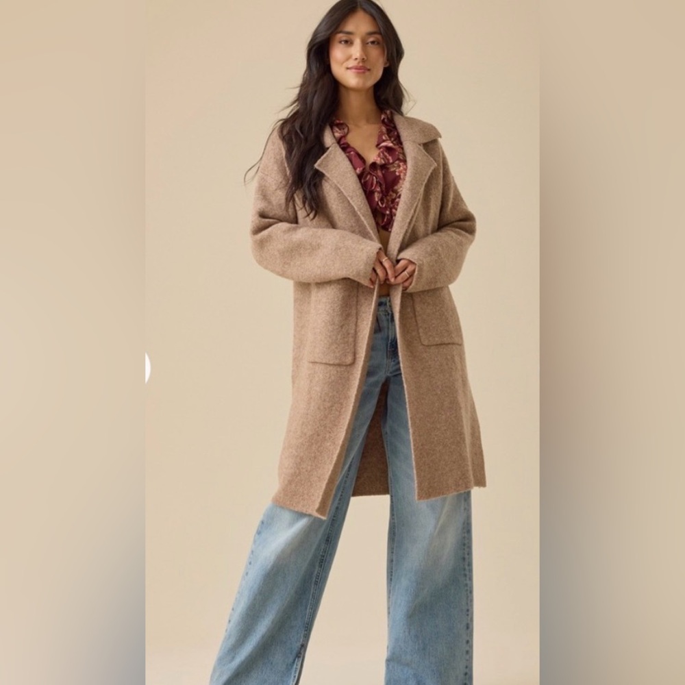 Altar'd State Tan Trench Coat